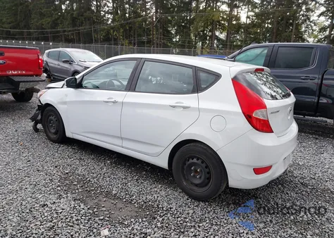 2017 Hyundai Accent Se z USA, uszkodzony, nr VIN KMHCT5AE0HU324058